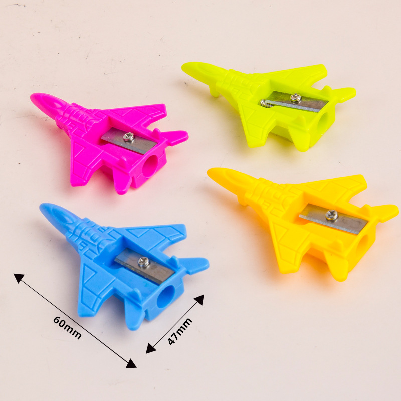Sacapuntas de lápiz de modelado lindo mini avión sacapuntas Sacapuntas de lápiz creativo de dibujos animados Sacapuntas de lápiz de moda estudiante