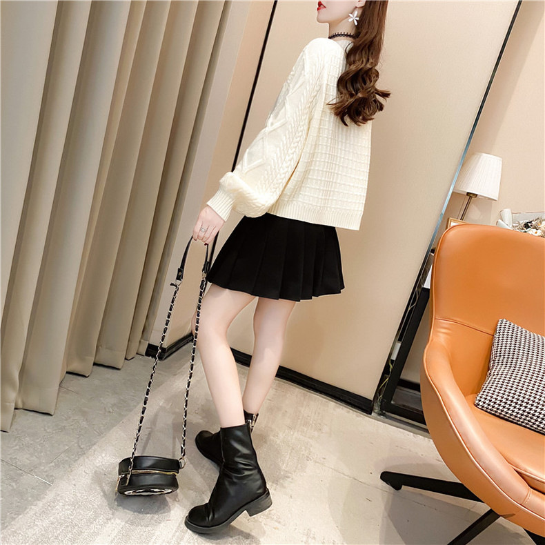 women s solid color loose knitted cardigan nihaostyles clothing wholesale NSBY76912