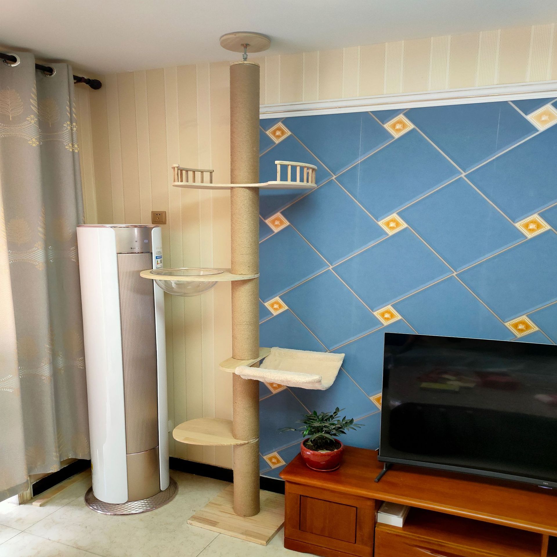 PVC4 레이어 룩아웃 플랫폼 공간 캡슐 해먹