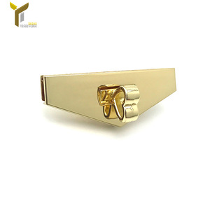 Luggage hardware accessories triangle twist lock zinc alloy die casting women's bag love twist lock triangle lock in stock