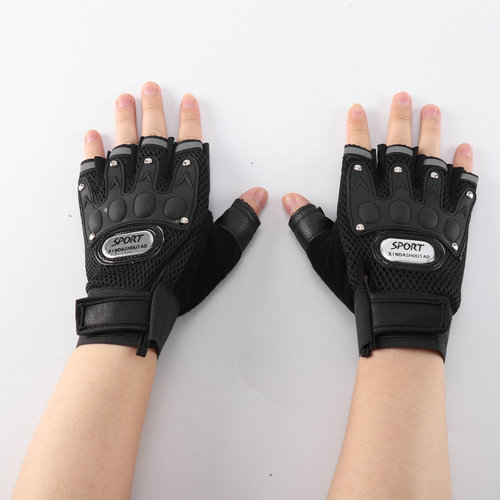 Breathable tactical half-finger riding gloves men's motorcycle off-road motorcycle fighting fighting fitness gloves