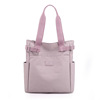 Winter nylon trend one-shoulder bag for leisure, handheld shoulder bag, 2023, Korean style