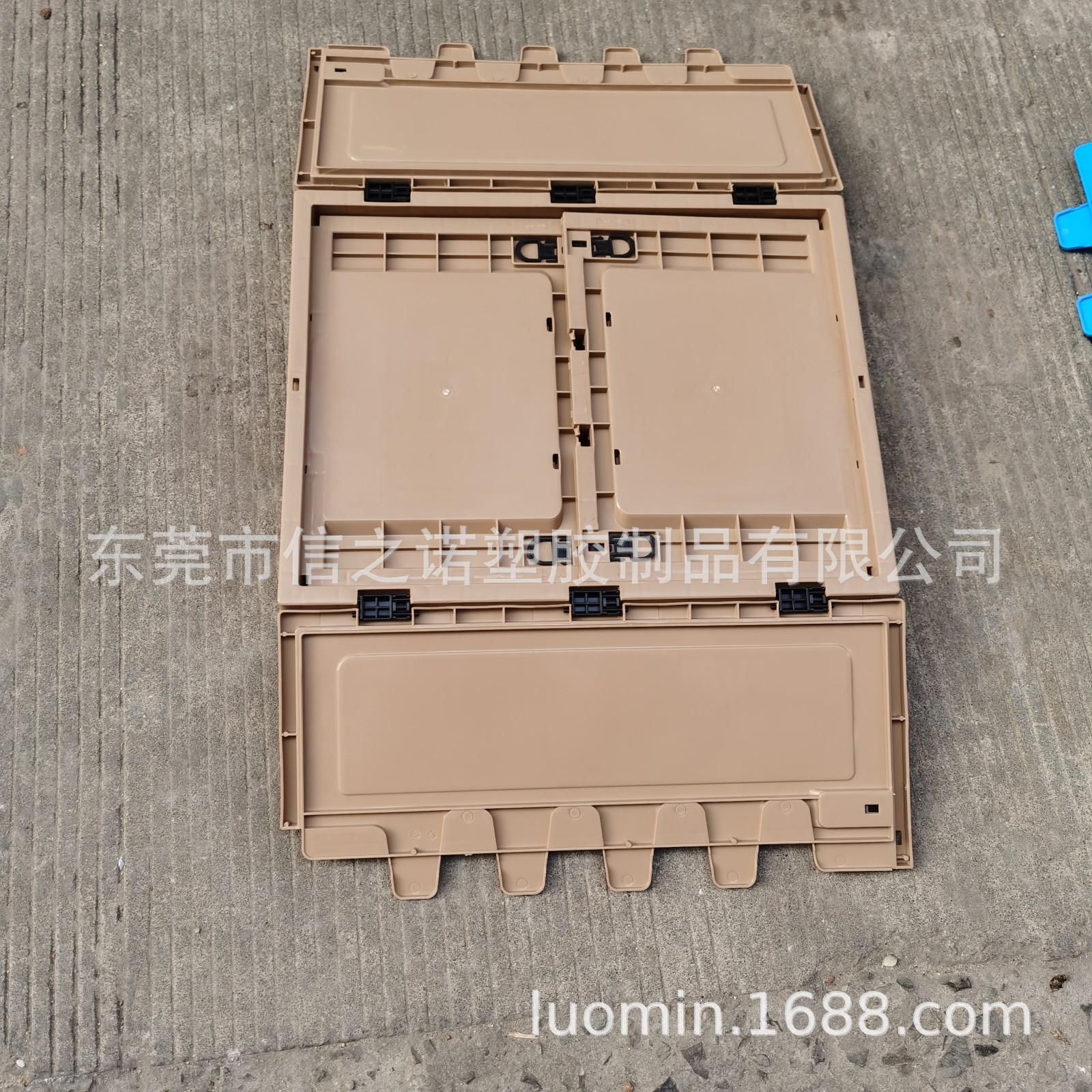 塑料折叠周转箱厂家生产塑料箱翻盖箱内折式塑料折叠物流箱