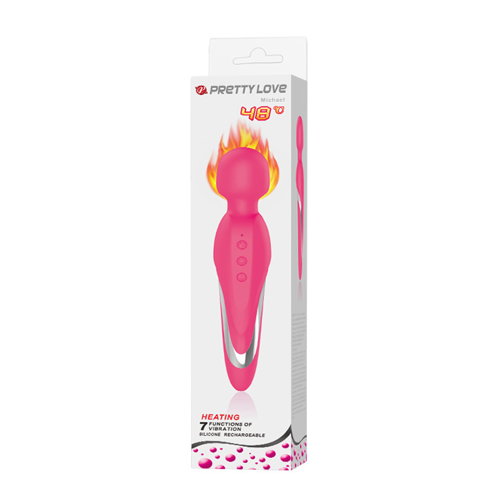 Vibrating Heating Masturbation Wand For Women Waterproof Device_voghion.com