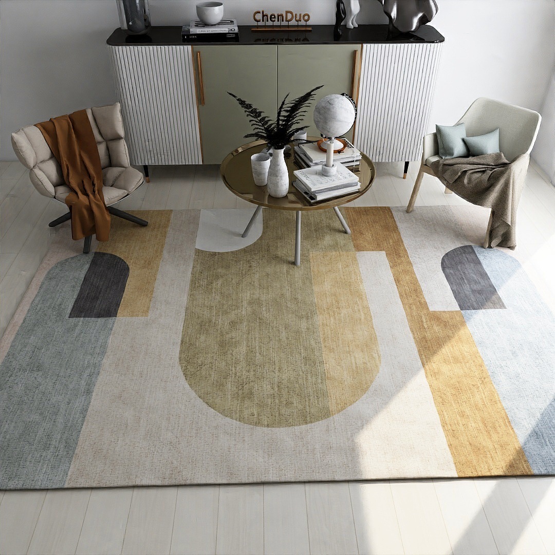 Modern carpet for living room for bed