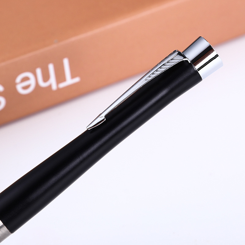 Suministro directo de fábrica de negocios bolígrafo pluma de metal logotipo personalizado firma de metal pluma de aceite pluma de regalo de negocios