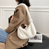 Fashionable shoulder bag, fresh cute winter one-shoulder bag, 2020