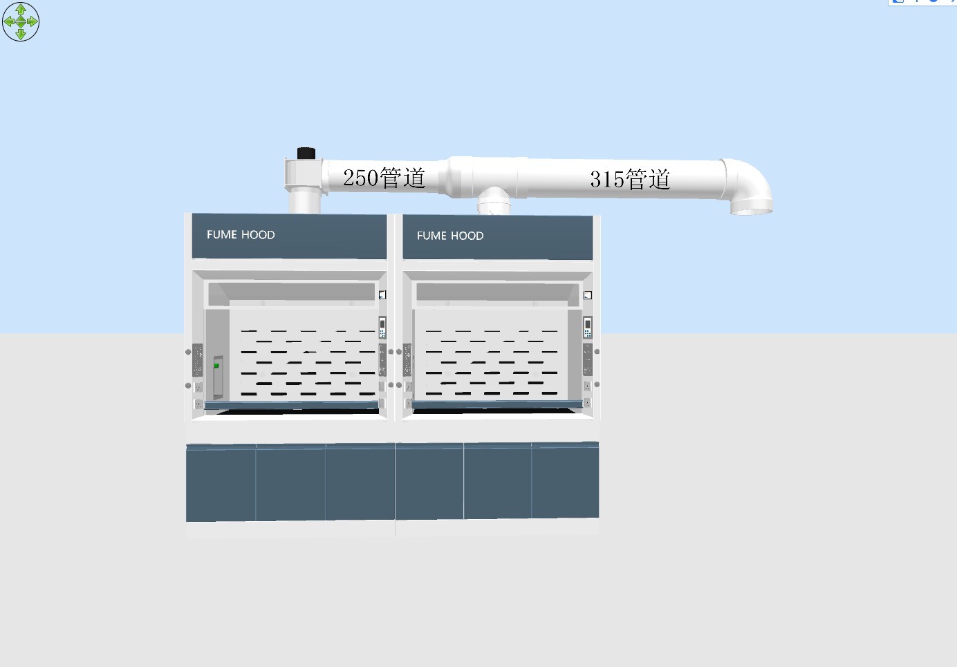 laboratory Fume Hood improve air circulation The Conduit Exhaust duct improve air circulation pvc Ventilation pipes pp Ventilation ducts