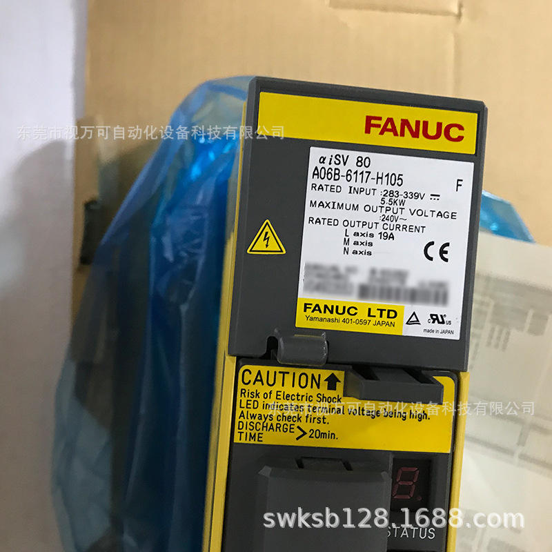 FANUC发那科伺服驱动器A06B-6117-H105 A06B-6114-H105全新需议价