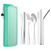 Handheld tableware stainless steel, set, chopsticks, straw, Amazon