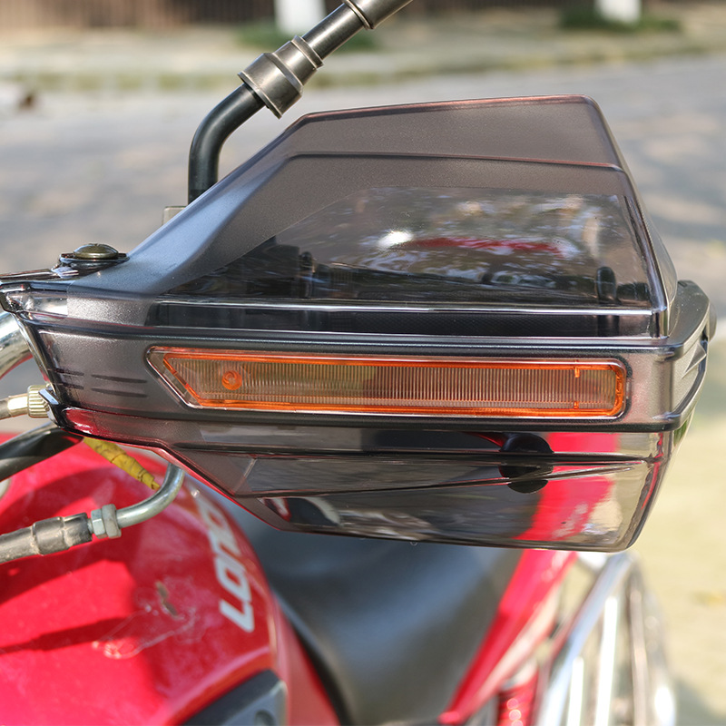 摩托车把手挡风护手改装配件大全转向灯风挡用品机车手把罩遮阳板|ms