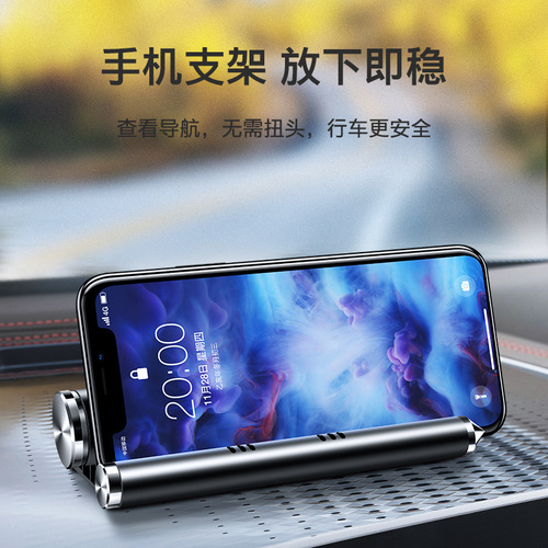 Car parking plate multifunctional car holder metal parking plate temporary parking number plate car safety hammer
