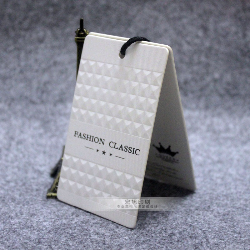 服装吊牌定做 女装吊牌 童装吊卡制作 男装标签订制 衣服吊牌设计