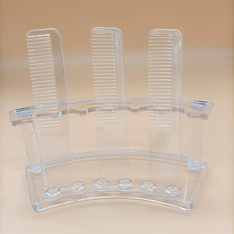 Авиационная прозрачная Расческа для гостиничных клиентов Квартира Inn Comb Фиксированная цена производителя ЛОГОТИПА