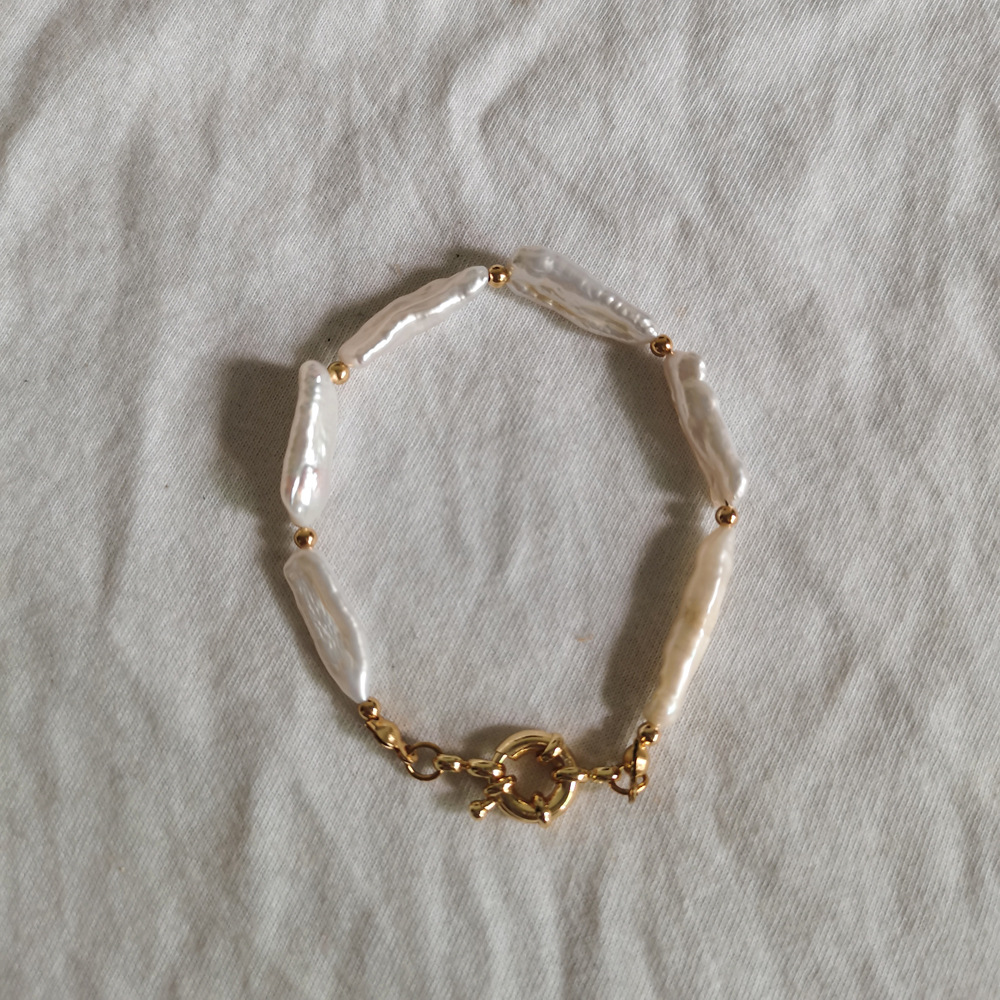 2 Pieces Quantity Anni Bracelet For Women Pearl Grace Simple Fashion Small Exquisite Korean Style Fashion Unique Design