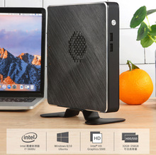 泛联四核迷你主机云桌面电脑微型工控瘦客机高清双显终端