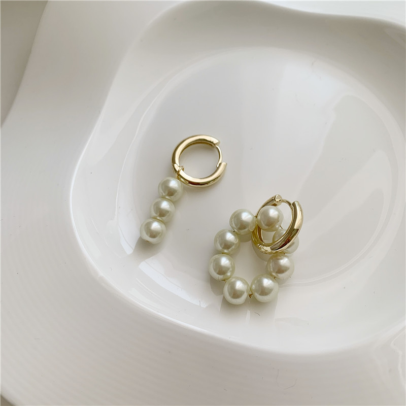 Boucles D&#39;oreilles Rétro En Perles Baroques display picture 7