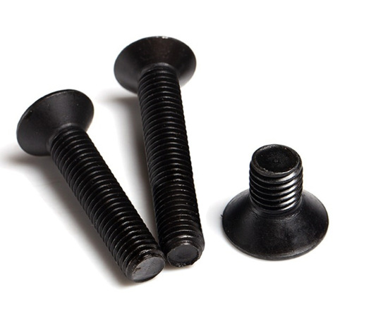 10.9级DIN7991沉头内六角螺丝平机平元头发黑碳钢M12-M20