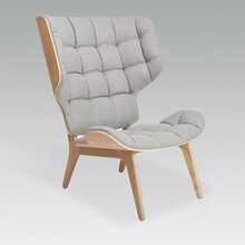 2021热销款曲木皮质休闲沙发椅酒店大厅椅子设计工程配套躺椅单椅