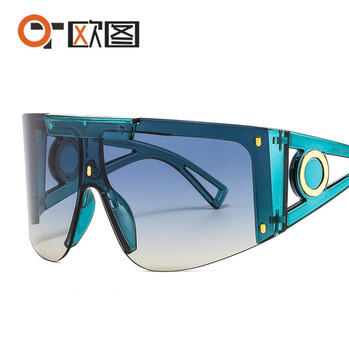 Classic Fashion Women's Sunglasses Trendy Fashion Sunglasses Large Frame Sunglasses