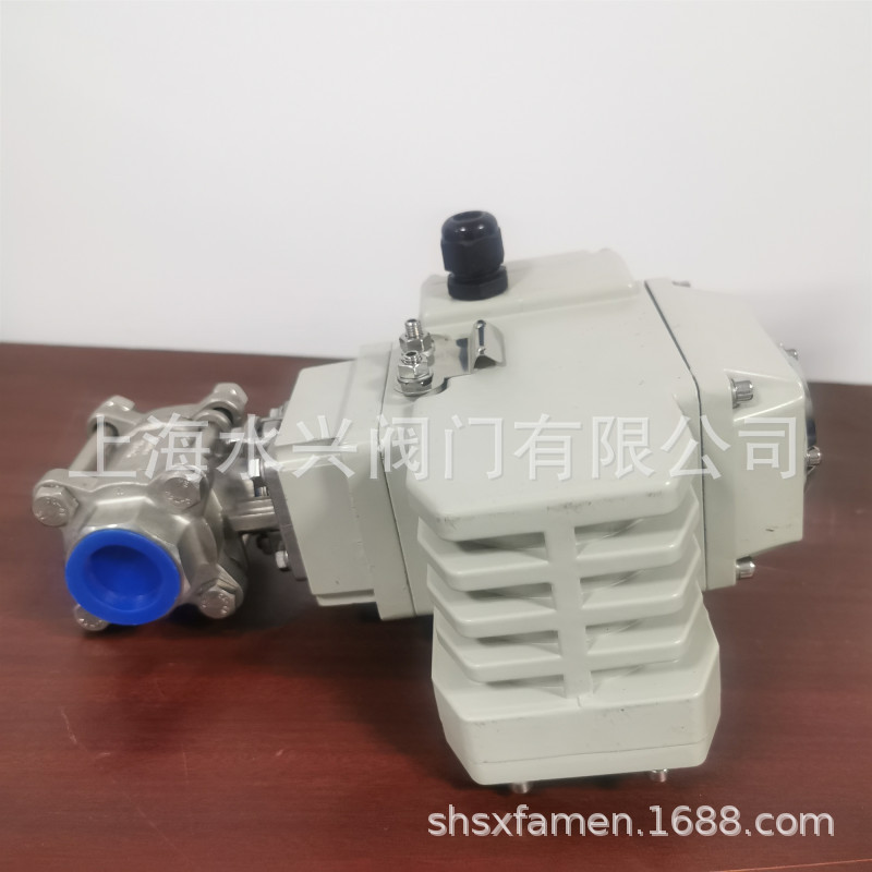 Q911W-100P内螺纹电动球阀 不锈钢电动球阀 电动丝扣球阀 2000WOG