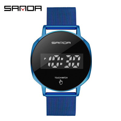 三达电子表新款韩版多功能简约情侣手表防水赫本手表男女学生手表|ms