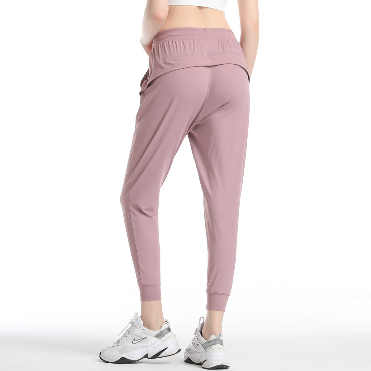 double-sided nylon fitness pants  NSLX22857