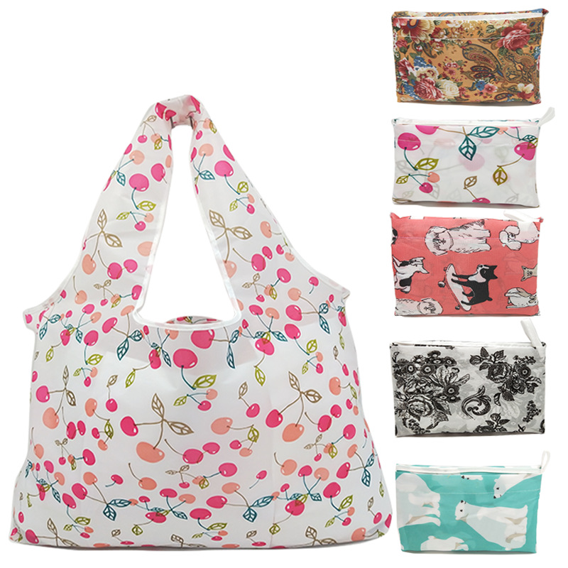 big folding handheld shopping bag