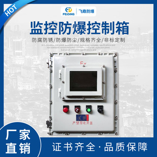 Hot-selling touch screen explosion-proof box aluminum alloy with small door explosion-proof distribution box monitoring explosion-proof control box