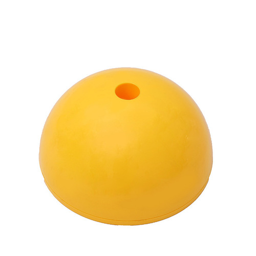 Cross-border hot sale Football training corner flag base manufacturer wholesale ABS round mouth sand filling sign pole water filling base