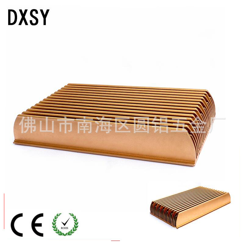 铝合金太阳花散热器 型材挤压散热器 无极灯散热 可开图可以定制