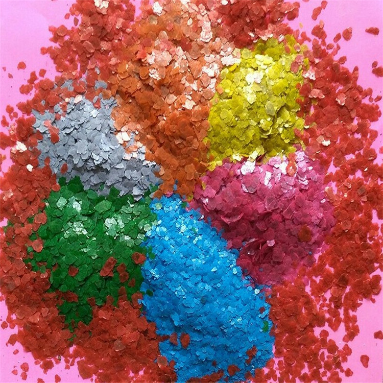 厂家销售染色岩片 外墙装饰黄金岩片 真石漆岩片花岗岩涂料漆岩片