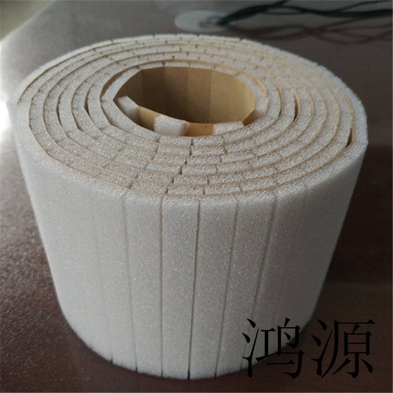 供应鼻梁贴 慢回弹口罩鼻梁贴 白色自粘PU海绵胶条 口罩海棉条