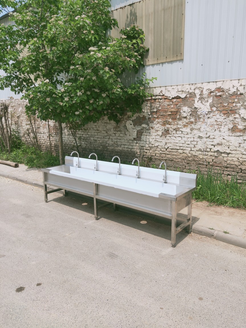 商用不锈钢水池学校不锈钢洗手池不锈钢水槽304定制