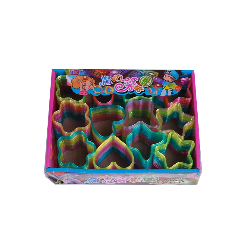 Геометрический Slinky, радужная смарт-игрушка, оптовая продажа