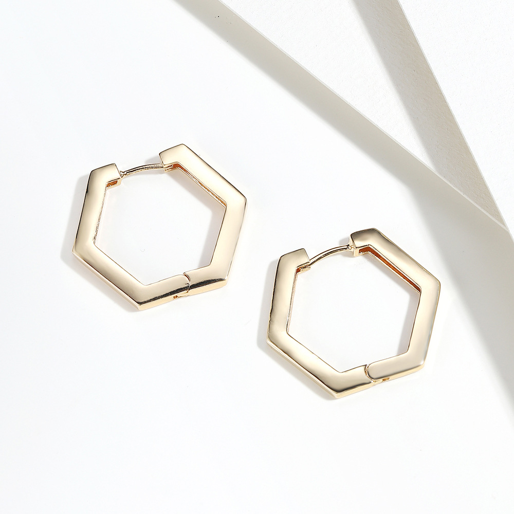 fashion womenu0027s geometric earrings simple hoop earrings wholesale nihaojewelry