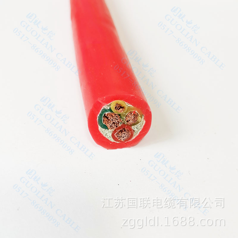 耐高温180度硅橡胶电缆5*4YGCR-5*4/2.5/1.5/0.75/6