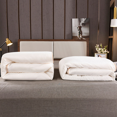 对接微商直播团队2020新品蚕丝被大豆被夏被春秋被冬被拉链子母被|ru