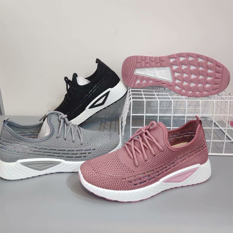 飛織女鞋2020秋品質保證老北京布鞋 壹腳蹬時尚百搭休閑女運動鞋