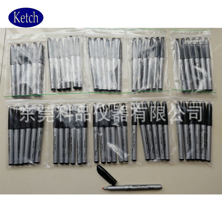 Abbey pH值测试笔 ph酚黄测试笔 酸碱度测试笔