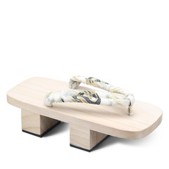 Japanese geta sandals, two-toed wooden sandals for men, 2020 new style, Chinese style, dragon pattern, cosplay flip-flops, summer herringbone sandals