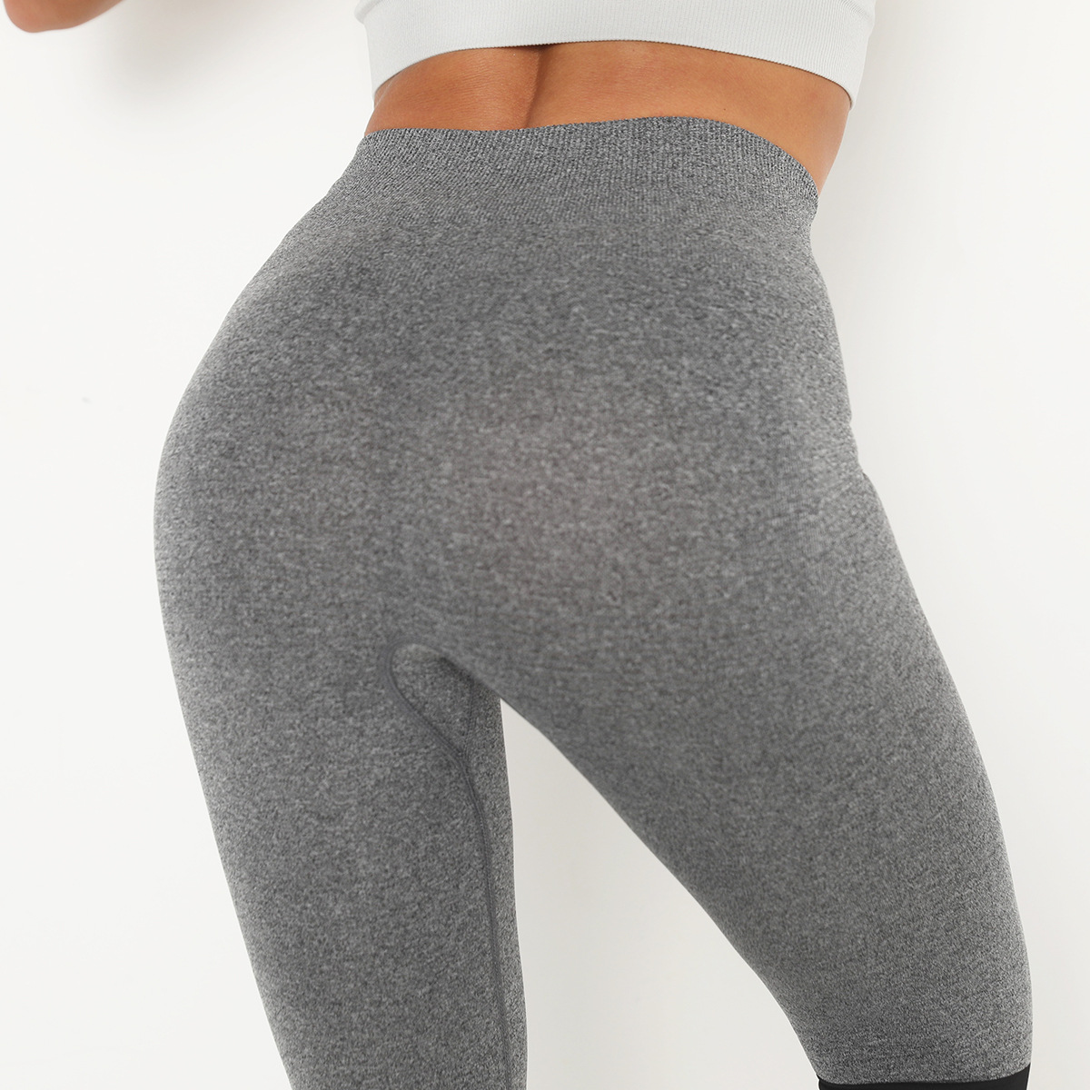 high waist letters seamless high stretch yoga leggings NSLX14704