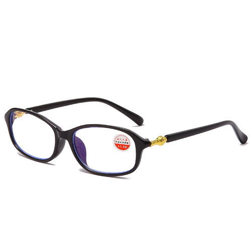 Elderly women's reading glasses high-definition resin full-frame reading glasses anti-blue light radiation reading glasses for women trendy