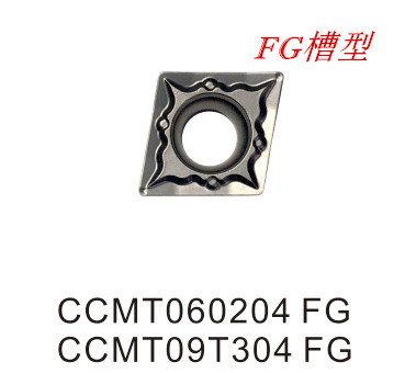 金属陶瓷菱形镗孔数控刀片CCMT060204/09T304-MT/HQ/FG钢件光洁度