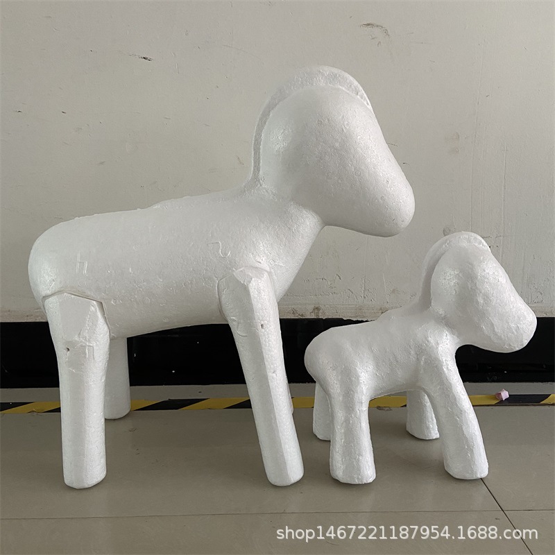 泡沫DIY模型独角兽配件亚克力礼盒创意情人节七夕送礼