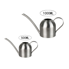 Stainless steel shower kettle indoor small watering kettle potted plant long mouth watering kettle 500/1000/1500ML