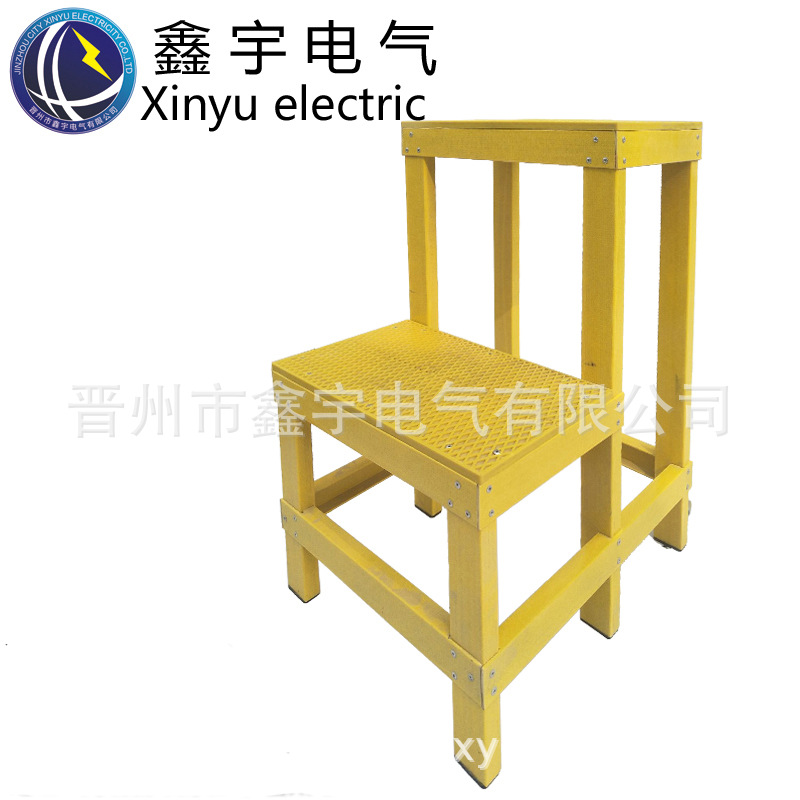 绝缘凳玻璃钢绝缘高低凳电工防静电三层绝缘凳电力高压绝缘梯凳