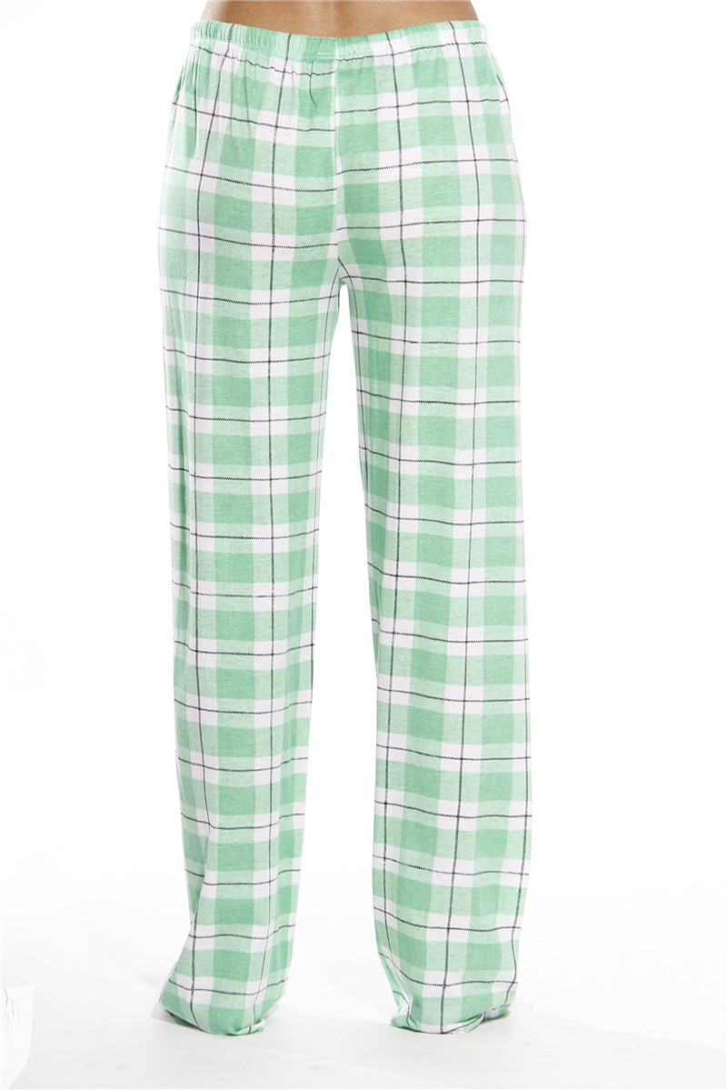 245g Weight Full Length Pants Length Spandex, Polyester Fabric Type Mid Waist Waist Line Casual Pants, Straight Pants Pants Type Stretchy Elasticity Holiday, Daily Occasion Loose Fit Type Plaid Pattern Summer, Spring Season Women's Gender Streetwear Style Women's Holiday Daily Streetwear Plaid Full Length Casual Pants Straight Pants 14