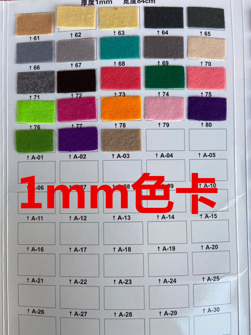 Grosor 1 mm, ancho 84 cm-2 (solo tenga en cuenta el número de color si necesita un número de color) * Ancho 84 cm