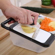 铂佳切菜器 多功能 厨房小工具蒜蓉神器 萝卜刨丝刨片家用切片器